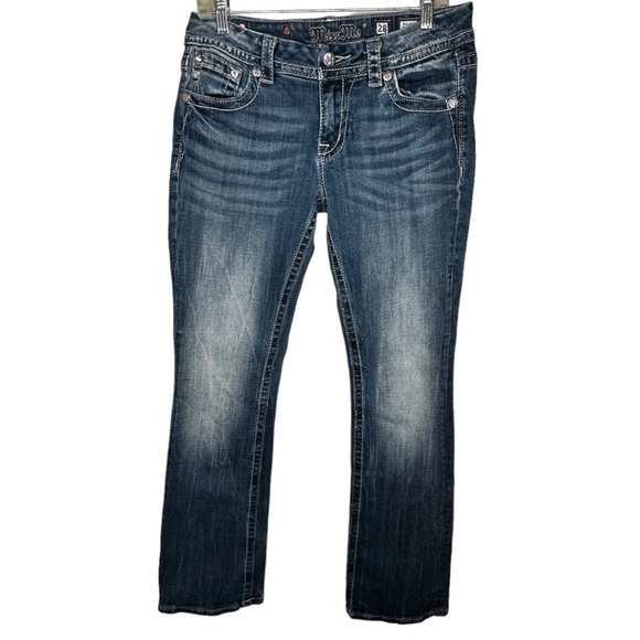 Miss Me Mid-Rise Easy Boot Cut‎ Jeans - Picture 1 of 7